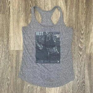 Womens Old Navy Grey Workout Tank Top - S